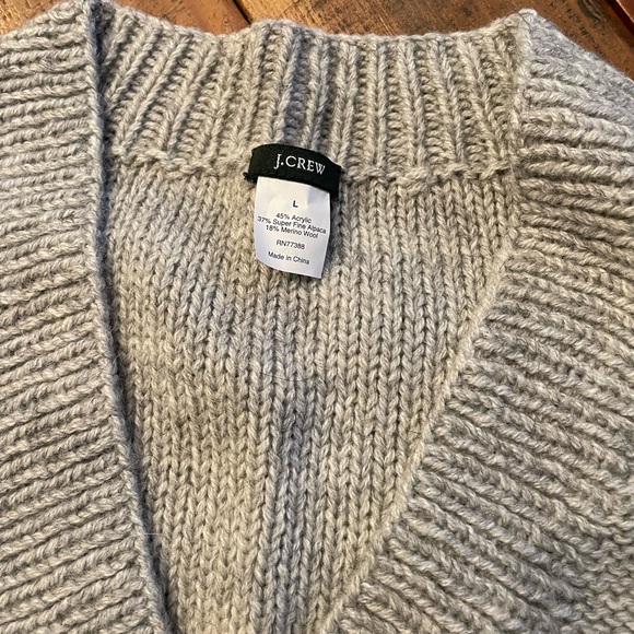 J Crew Grey Sweater — NWOT - Picture 3 of 11